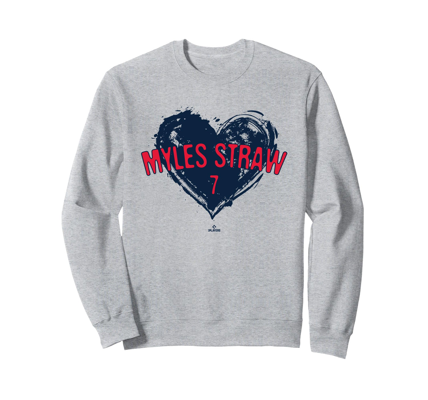 Distressed Heart Myles Straw Sweatshirt - Streetwear Style Men Women - T-Shirt, Sweatshirt, Hoodie