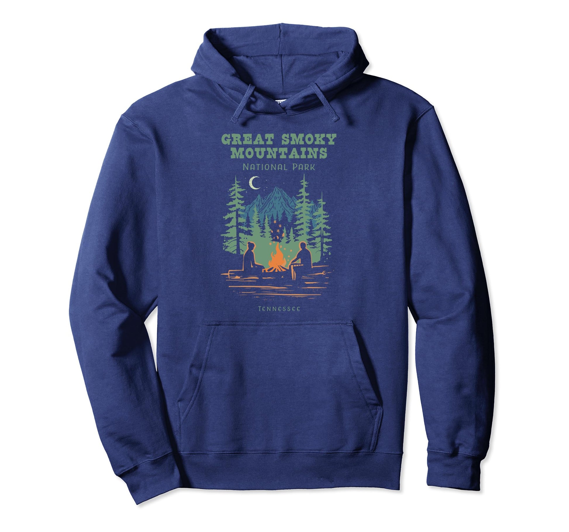 Great Smoky Mountains National Park Hoodie - Graphic Print Men Women - T-Shirt, Sweatshirt, Hoodie