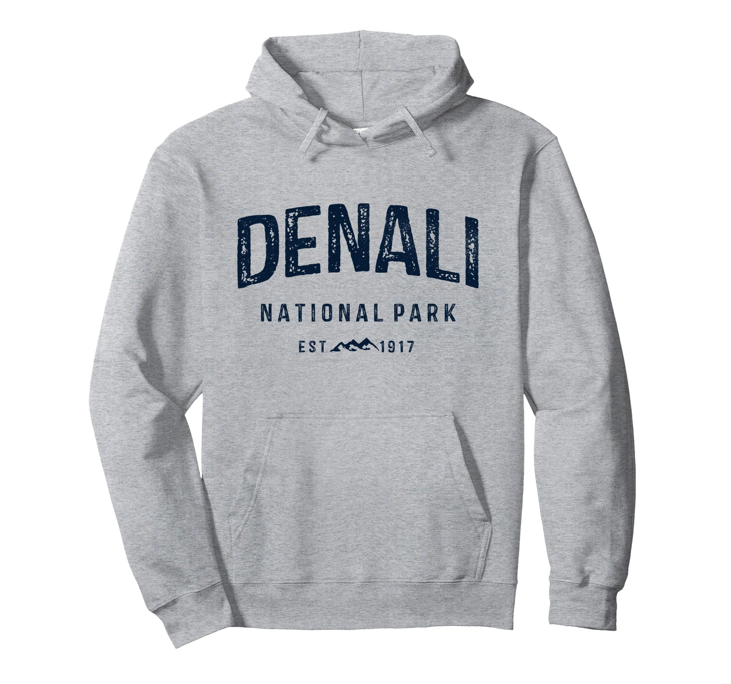 Denali National Park Mountains Nature Hiking Hoodie - Trendy Graphic Unisex - T-Shirt, Sweatshirt, Hoodie