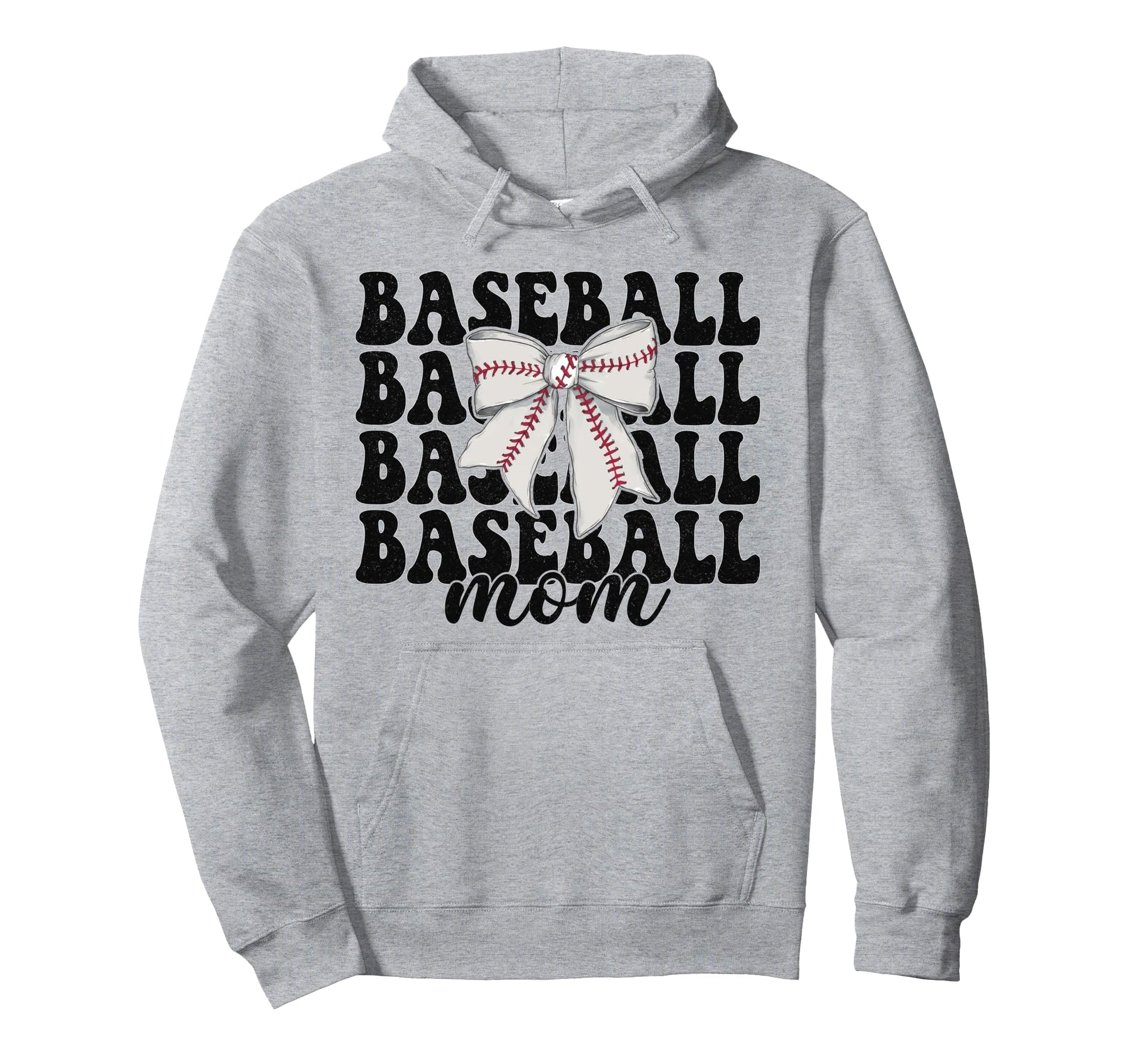 Baseball Mom Baseball Mama Mothers Hoodie - Minimalist Print for Adults - T-Shirt, Sweatshirt, Hoodie