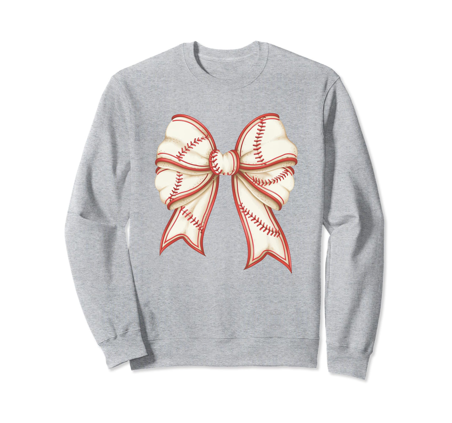 Coquette Bow Baseball Mama Baseball Sweatshirt - Trendy Graphic Men Women - T-Shirt, Sweatshirt, Hoodie