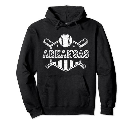Arkansas Baseball State Pride Team Sport Hoodie - Trendy Graphic Unisex - T-Shirt, Sweatshirt, Hoodie