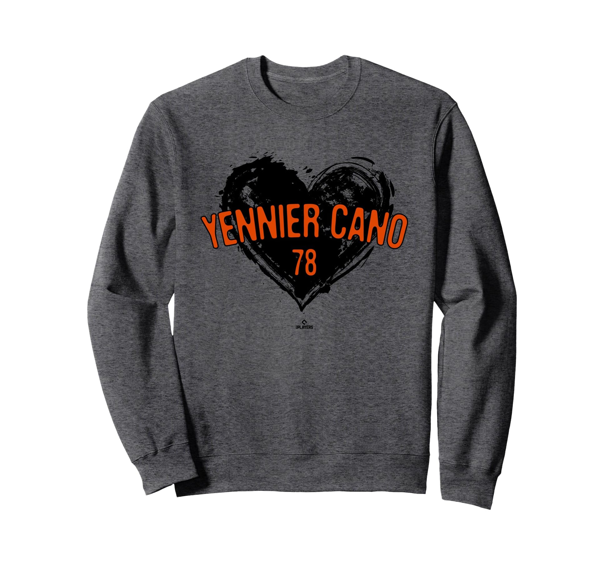 Distressed Heart Yennier Cano Sweatshirt - Novelty Apparel Unisex - T-Shirt, Sweatshirt, Hoodie