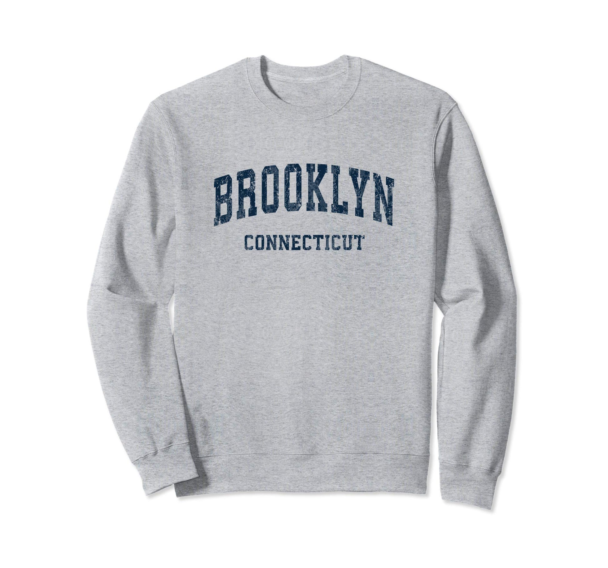 Brooklyn Connecticut Ct Varsity Sweatshirt - Graphic Print for Adults - T-Shirt, Sweatshirt, Hoodie