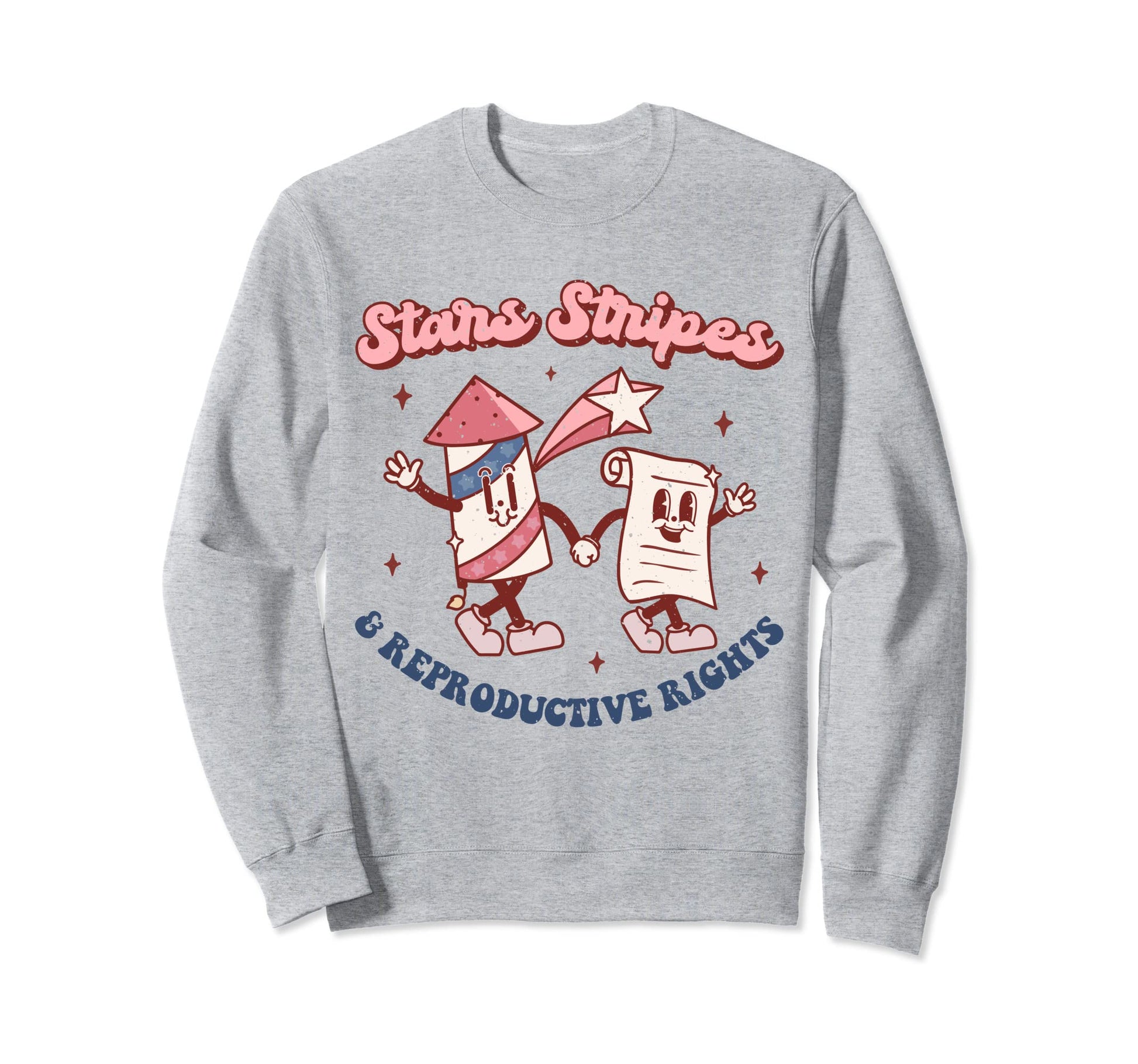 Stars Stripes Reproductive Rights Sweatshirt - Unique Graphic for Adults - T-Shirt, Sweatshirt, Hoodie