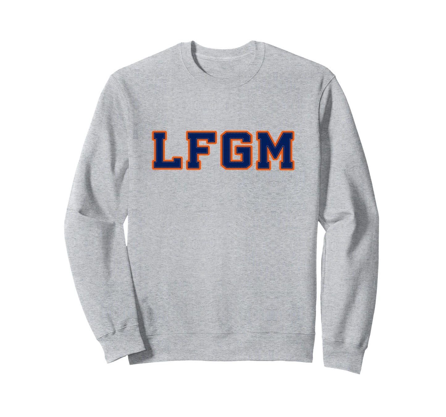 Lfgm Baseball Sweatshirt - Aesthetic Graphic Unisex - T-Shirt, Sweatshirt, Hoodie