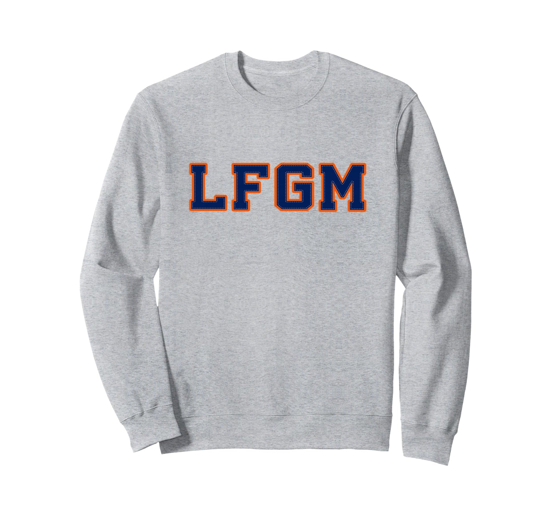 Lfgm Baseball Sweatshirt - Aesthetic Graphic Unisex - T-Shirt, Sweatshirt, Hoodie