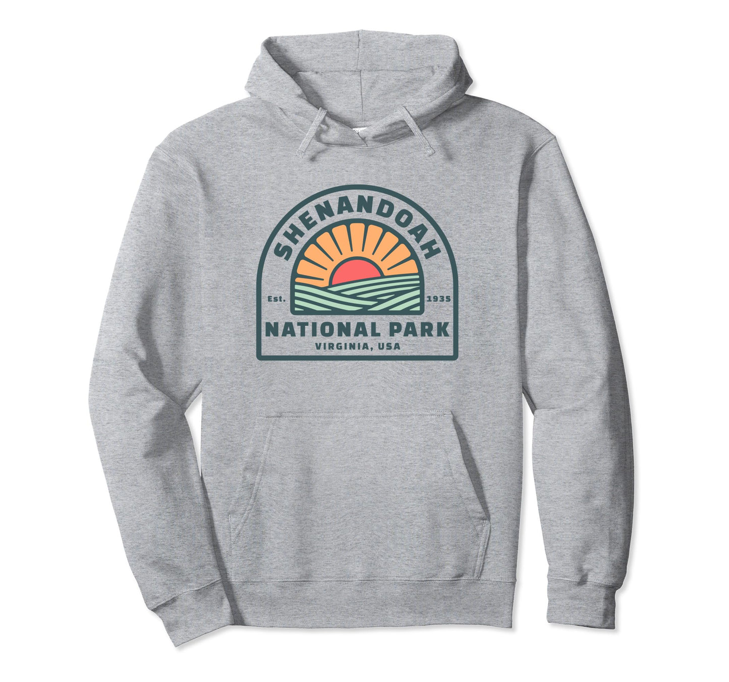 Family Vacation Gift Shenandoah Hoodie - Fun Novelty Design for Adults - T-Shirt, Sweatshirt, Hoodie