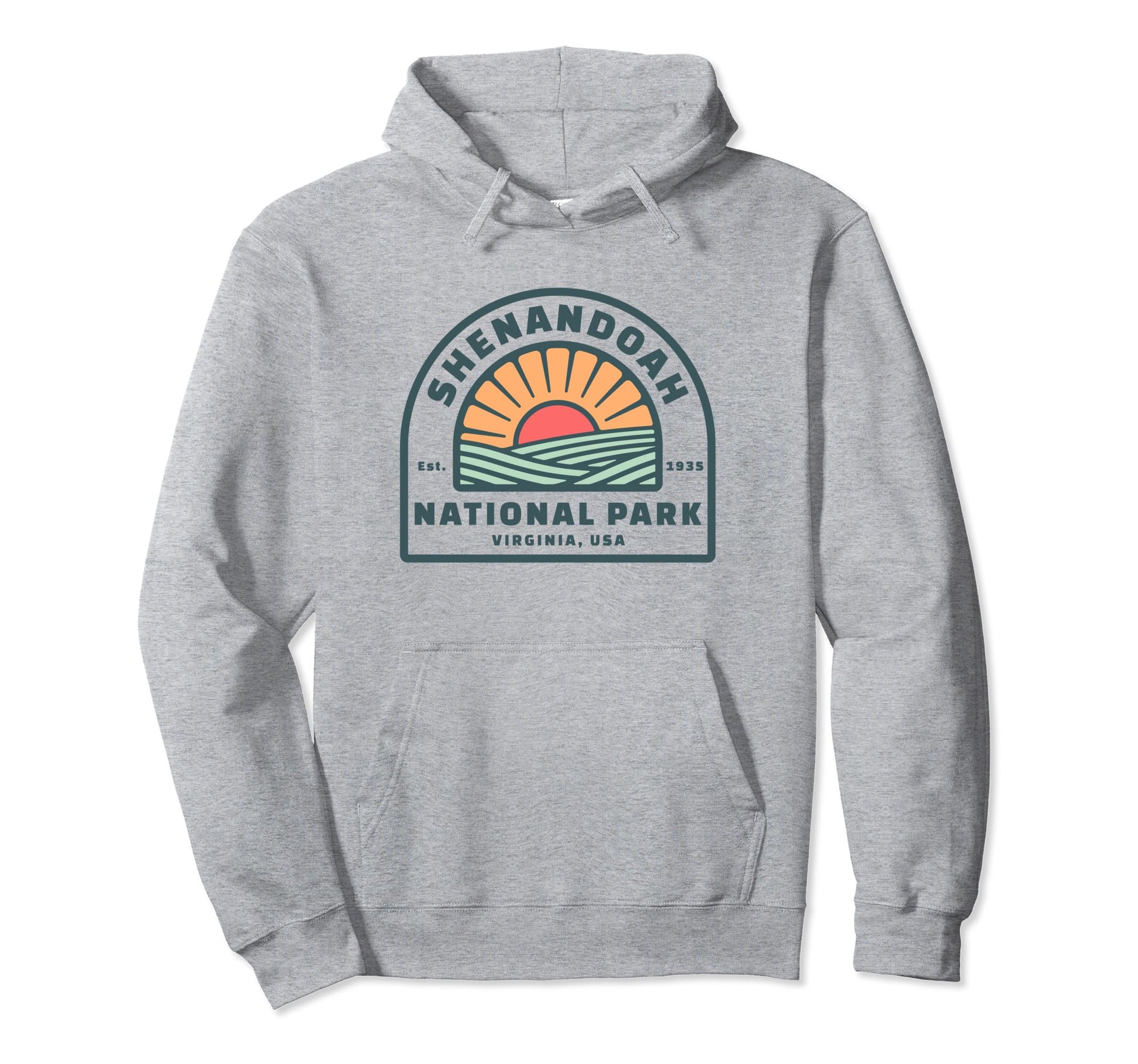 Family Vacation Gift Shenandoah Hoodie - Fun Novelty Design for Adults - T-Shirt, Sweatshirt, Hoodie
