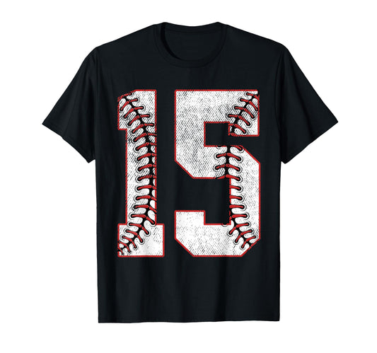 15Th Birthday Party Fifteen 15 Year T-Shirt - Novelty Apparel Men Women - T-Shirt, Sweatshirt, Hoodie