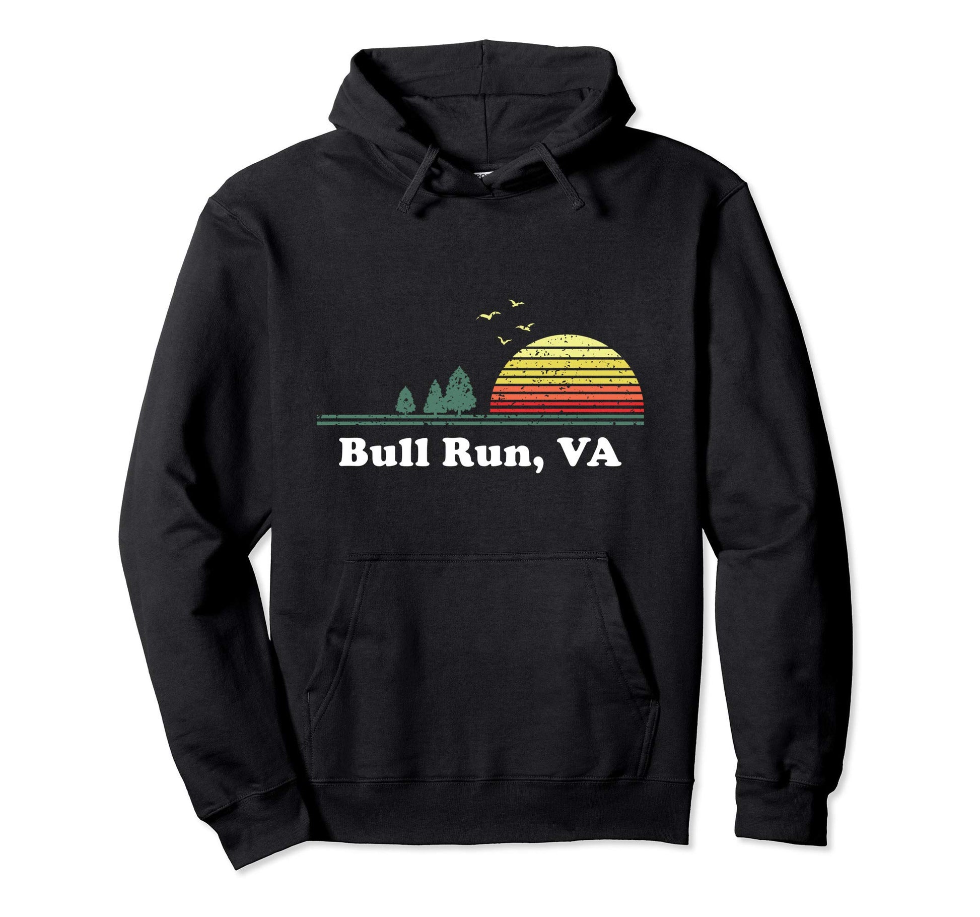 Bull Run Utah Home Souvenir Hoodie - Aesthetic Graphic Unisex - T-Shirt, Sweatshirt, Hoodie