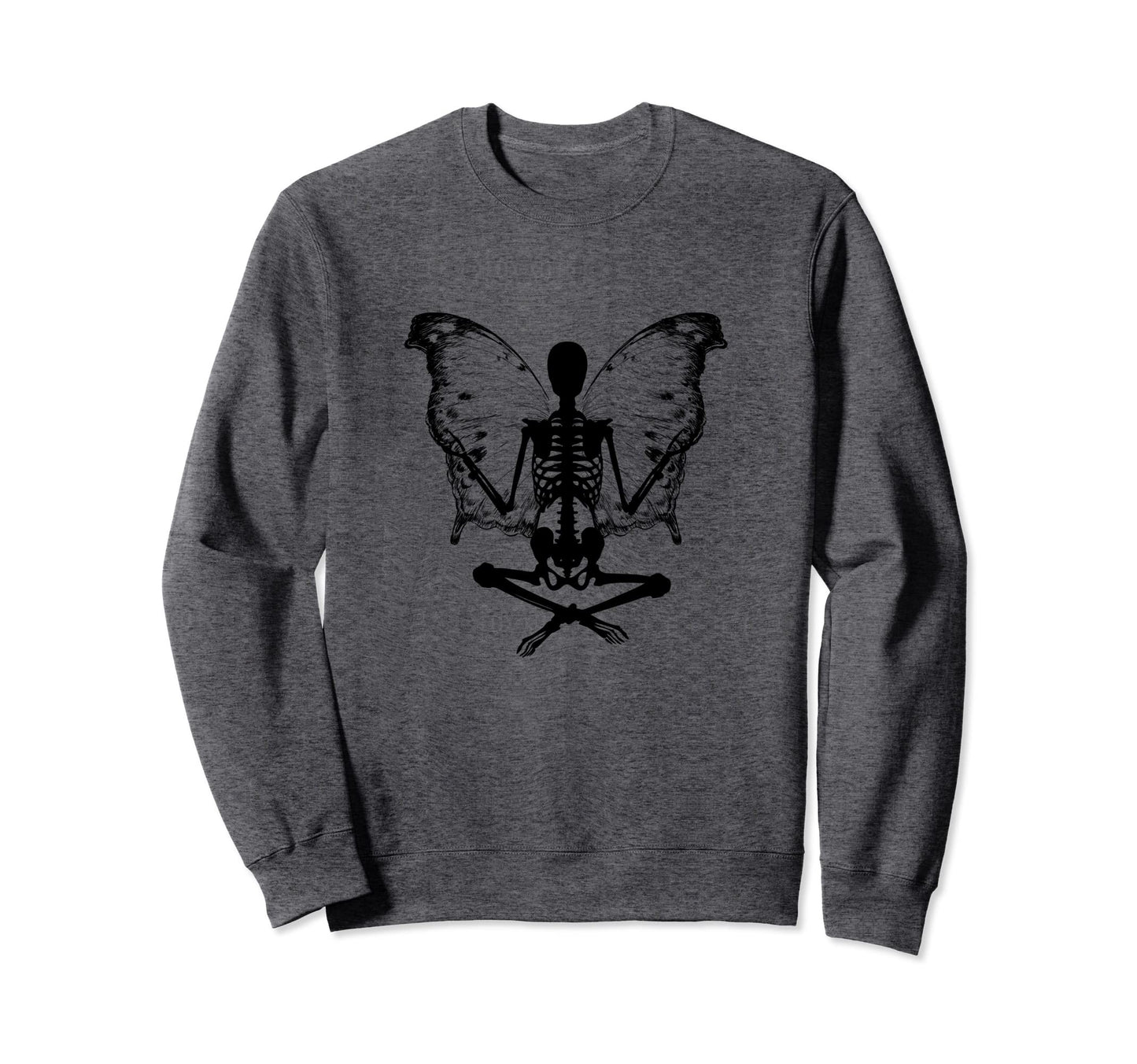 Aesthetic Y2K Fairy Wings Fairycore Sweatshirt - Unique Graphic Unisex - T-Shirt, Sweatshirt, Hoodie