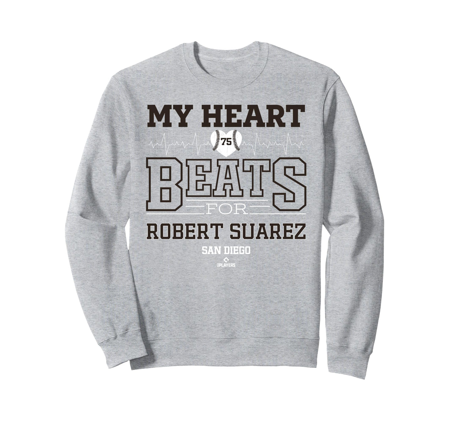 My Heart Beats Robert Suarez San Sweatshirt - Custom Art Print Unisex - T-Shirt, Sweatshirt, Hoodie