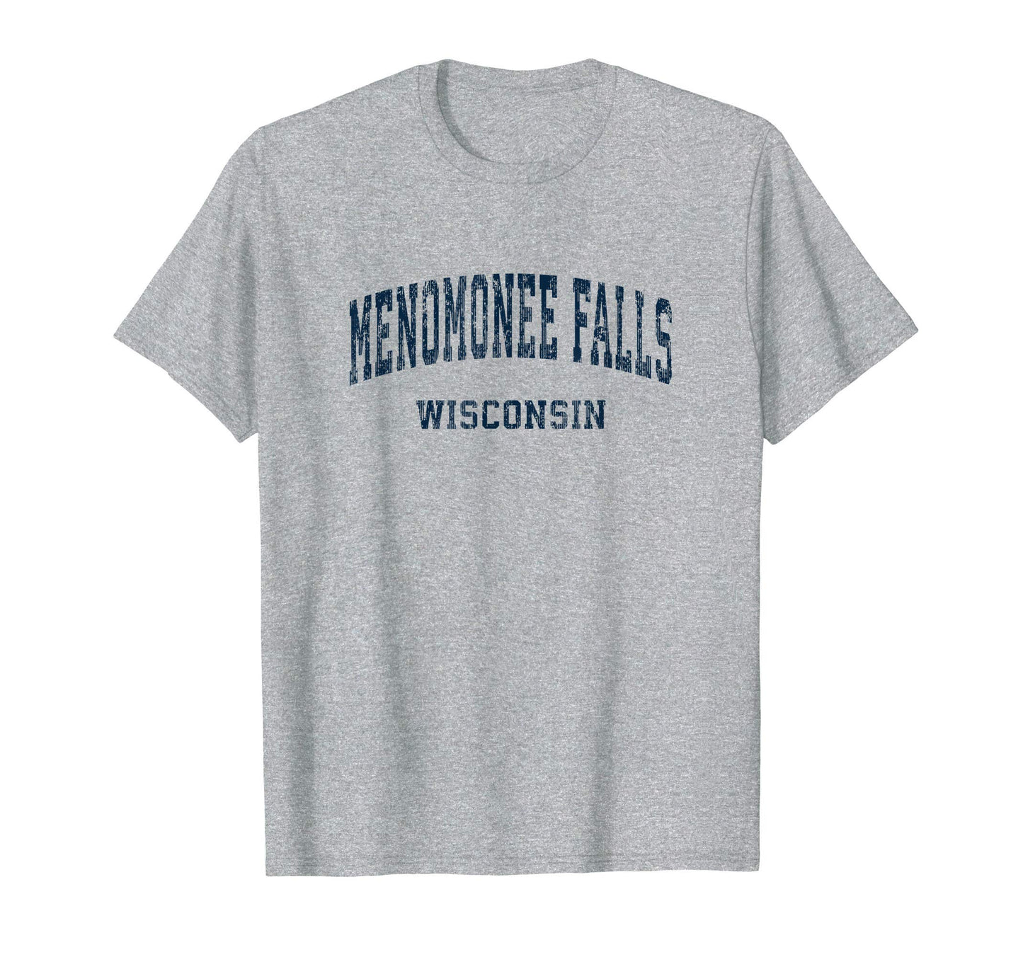 Menomonee Falls Wisconsin Wi Varsity T-Shirt - Trendy Graphic Men Women - T-Shirt, Sweatshirt, Hoodie