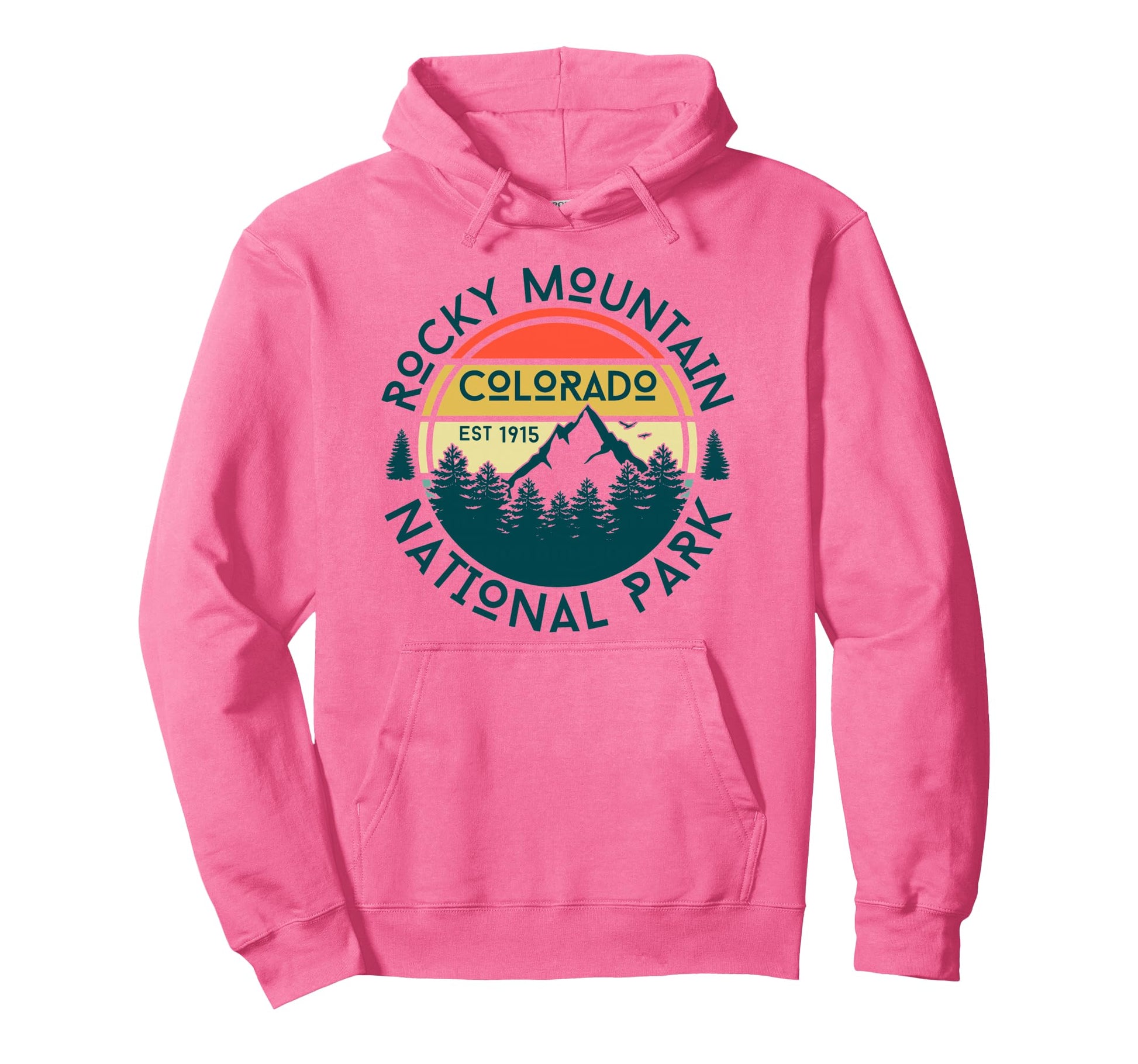 Rocky Mountain National Park Hoodie - Casual Everyday Wear Men Women - T-Shirt, Sweatshirt, Hoodie