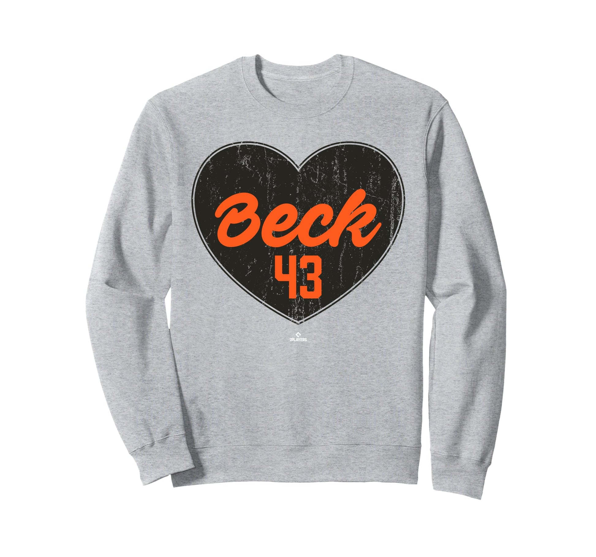 Distressed Heart Tristan Beck San Sweatshirt - Trendy Graphic Unisex - T-Shirt, Sweatshirt, Hoodie