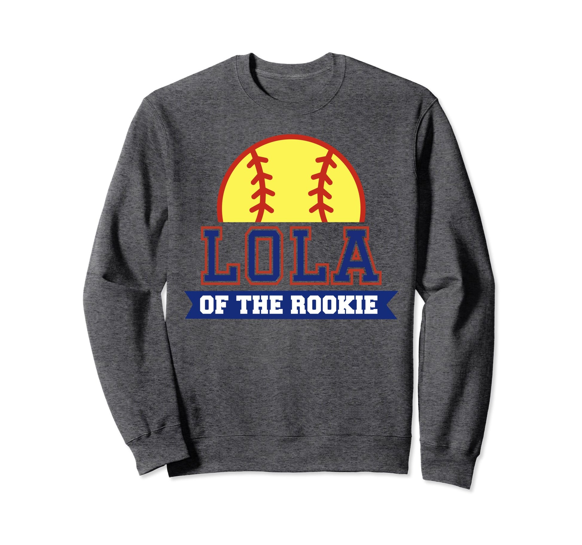 Lola Rookie 1St Birthday Softball Sweatshirt - Streetwear Style for Adults - T-Shirt, Sweatshirt, Hoodie