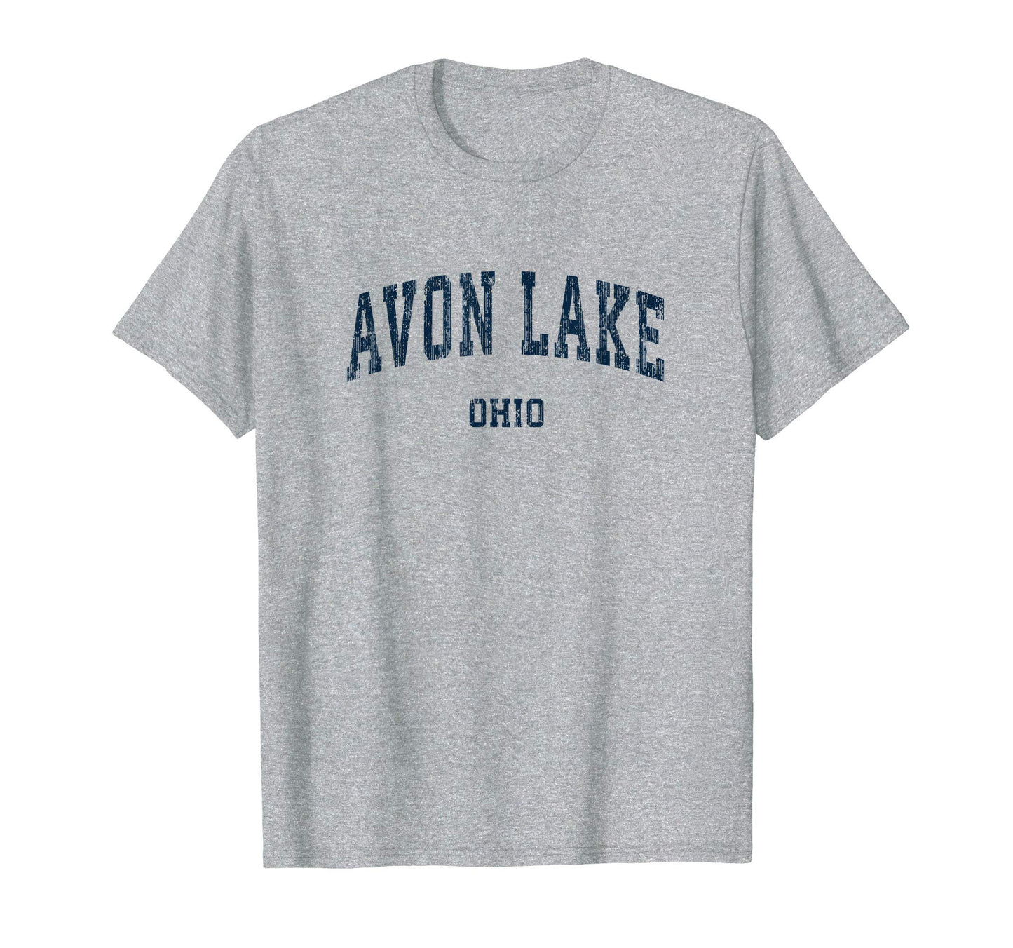 Avon Lake Ohio Oh Varsity Sports Navy T-Shirt - Graphic Print for Adults - T-Shirt, Sweatshirt, Hoodie