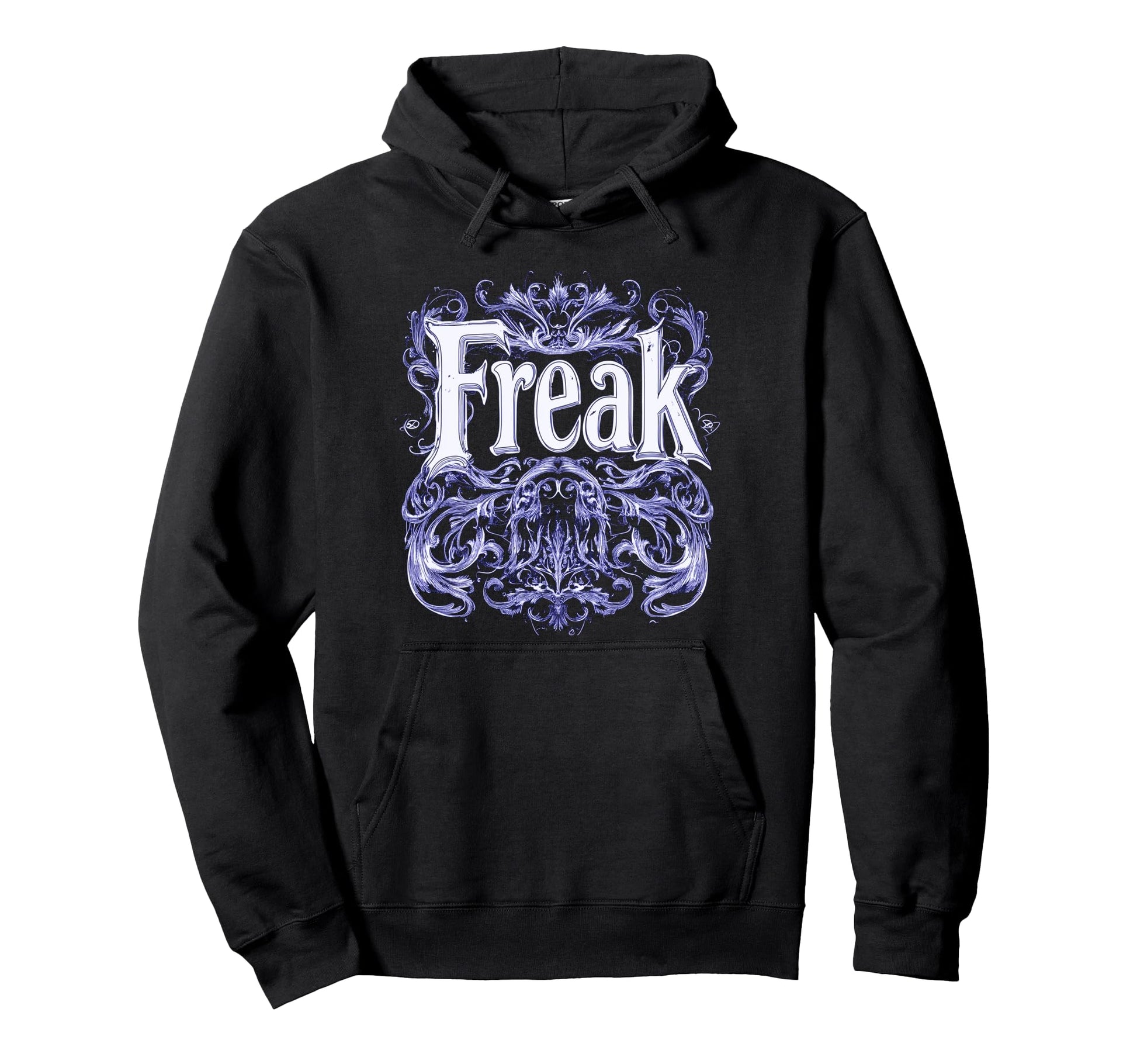 Freak Gothic Alt Grunge Hip Hop Y2K Emo Hoodie - Trendy Graphic Men Women - T-Shirt, Sweatshirt, Hoodie
