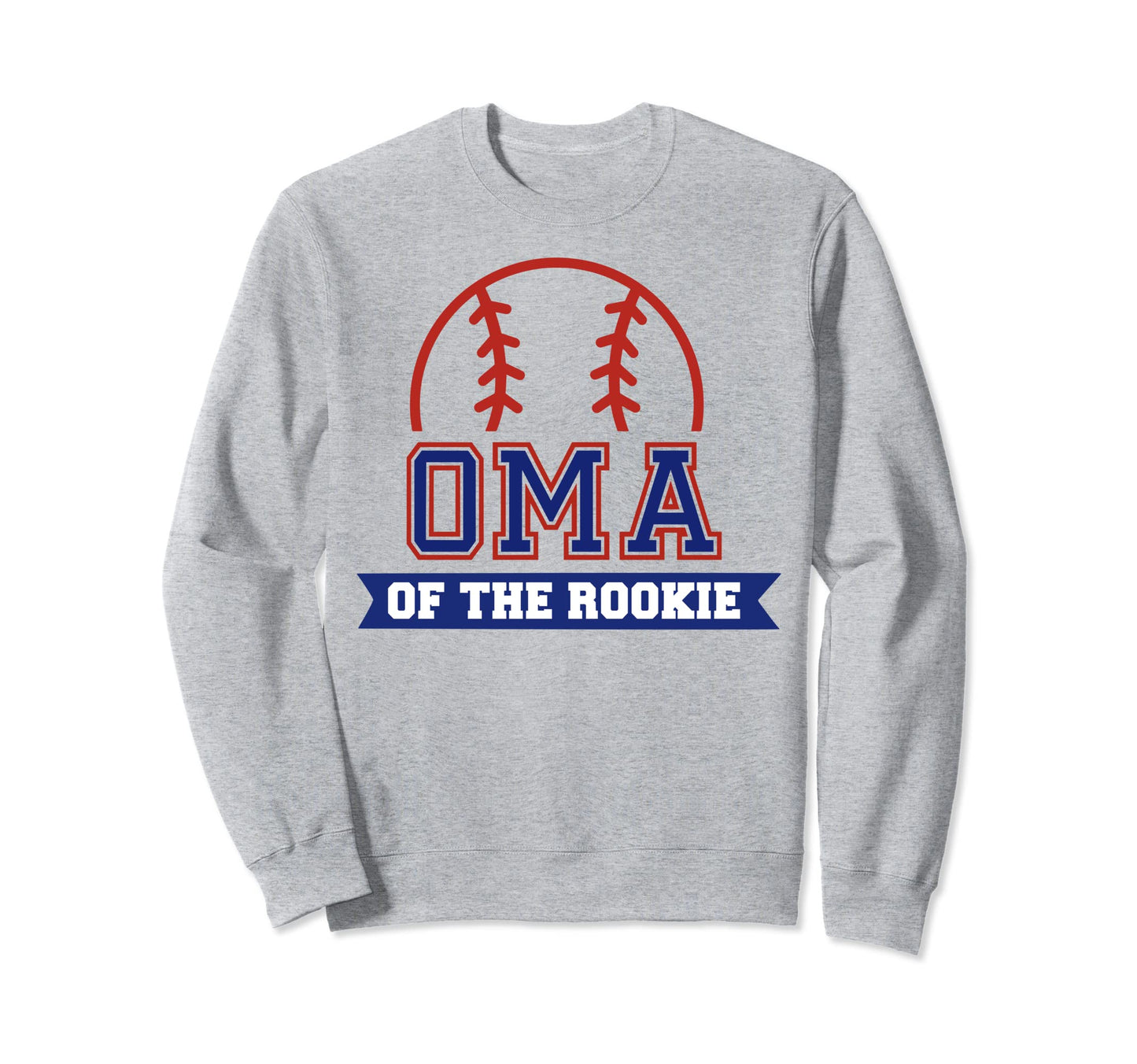 Oma Rookie 1St Birthday Baseball Sweatshirt - Unique Graphic Men Women - T-Shirt, Sweatshirt, Hoodie