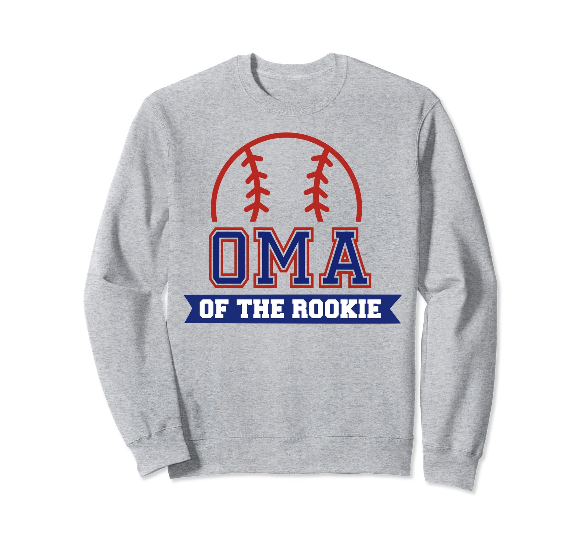 Oma Rookie 1St Birthday Baseball Sweatshirt - Unique Graphic Men Women - T-Shirt, Sweatshirt, Hoodie
