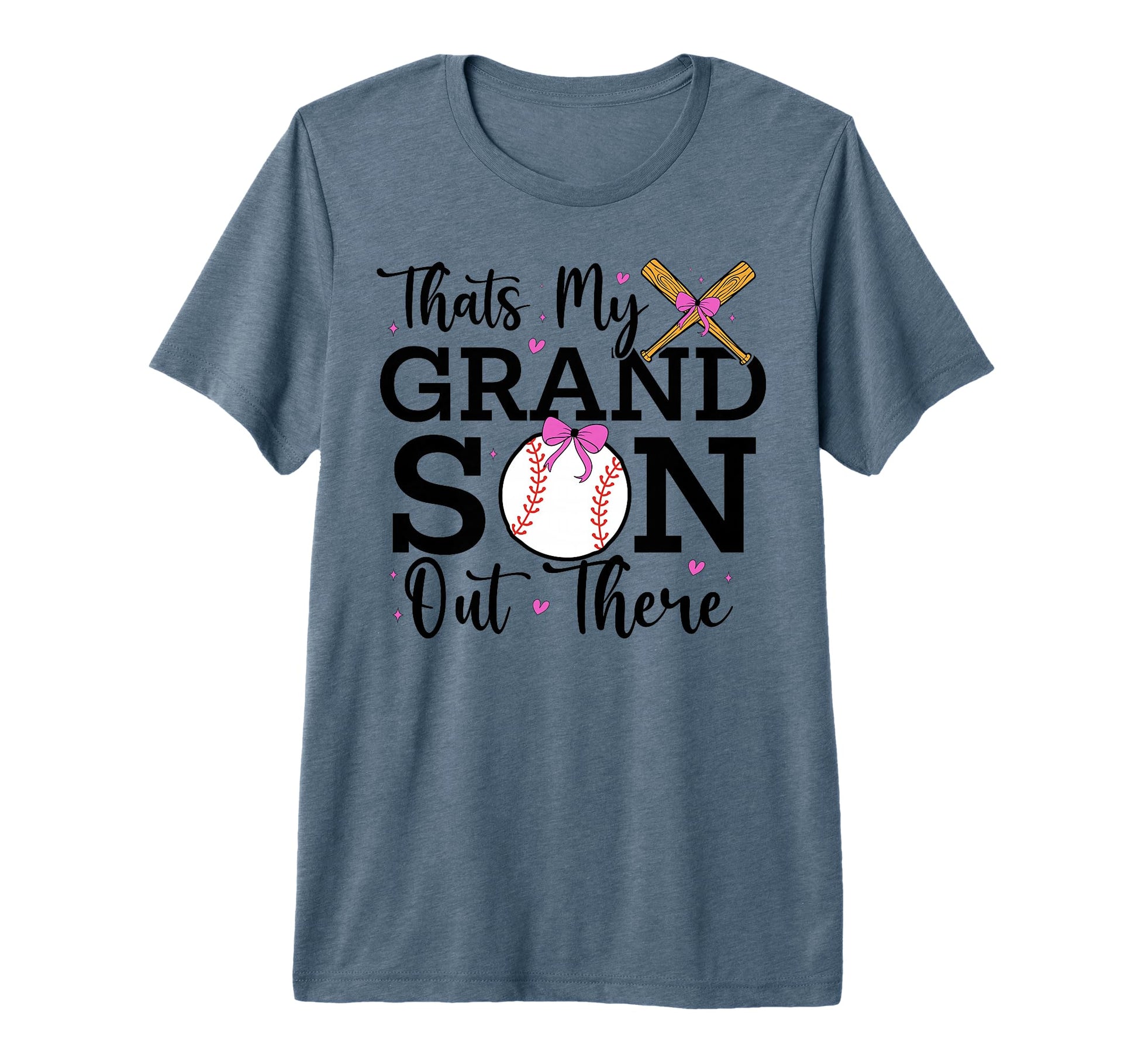 Thats My Grandson Out There Baseball T-Shirt - Minimalist Print Unisex - T-Shirt, Sweatshirt, Hoodie
