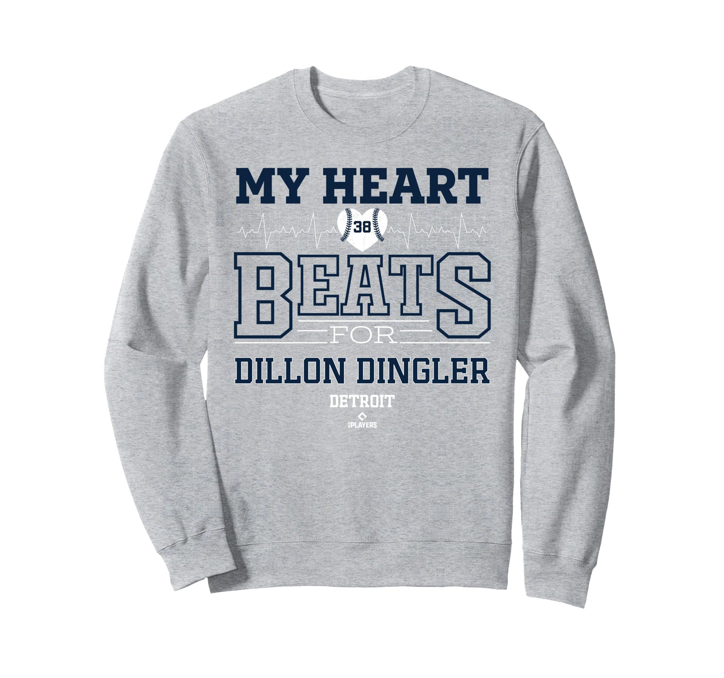My Heart Beats Dillon Dingler Sweatshirt - Graphic Print for Adults - T-Shirt, Sweatshirt, Hoodie
