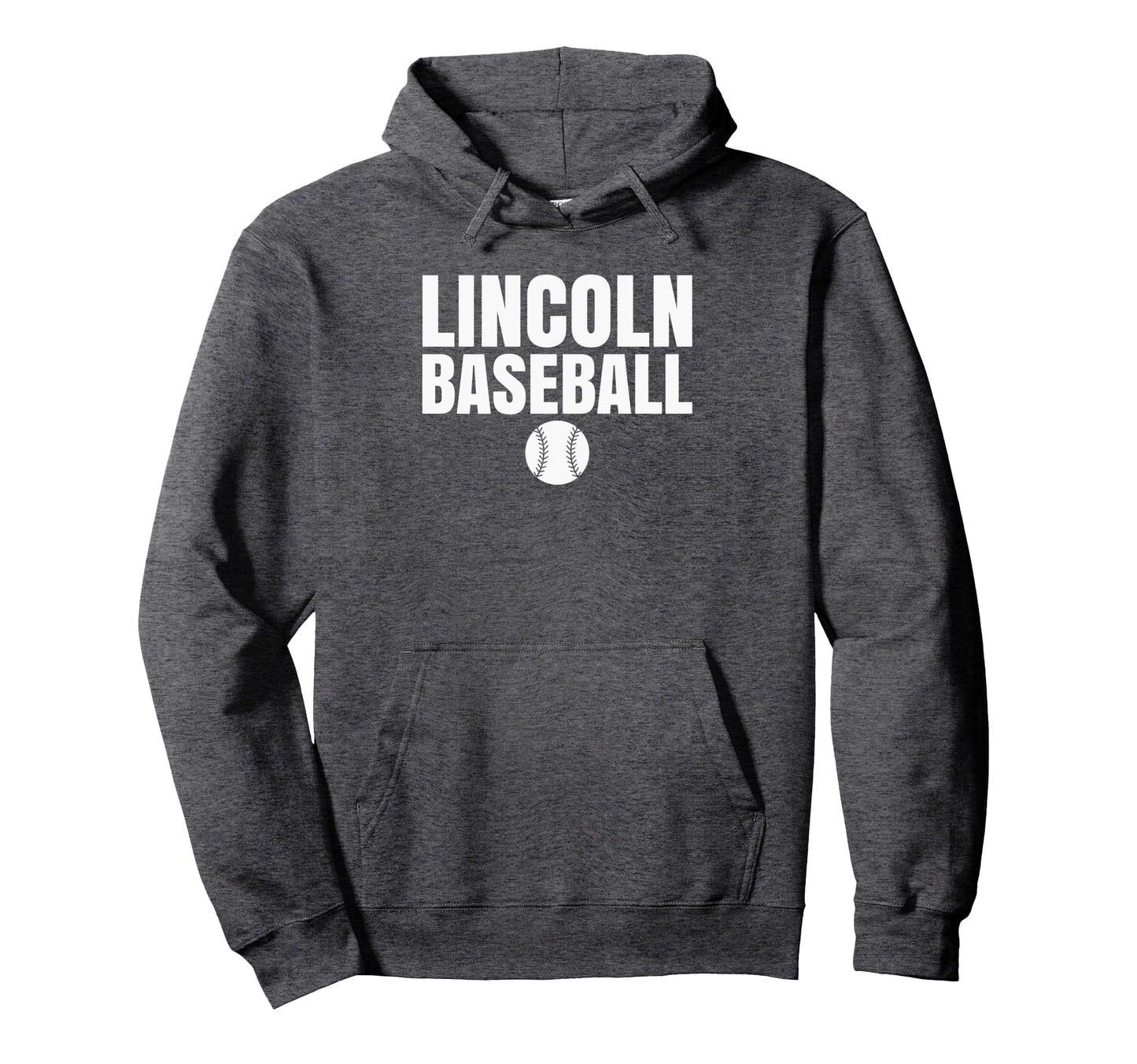 Lincoln High School Baseball Hoodie - Graphic Print Men Women - T-Shirt, Sweatshirt, Hoodie
