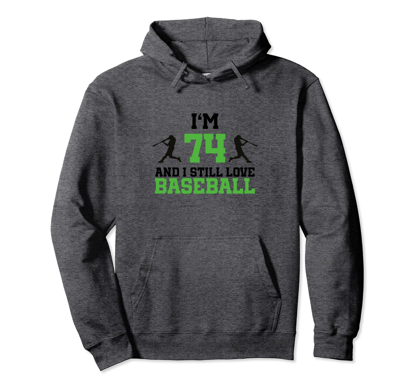 74Th Birthday Baseball 74 Years Old Hoodie - Unique Graphic Unisex - T-Shirt, Sweatshirt, Hoodie