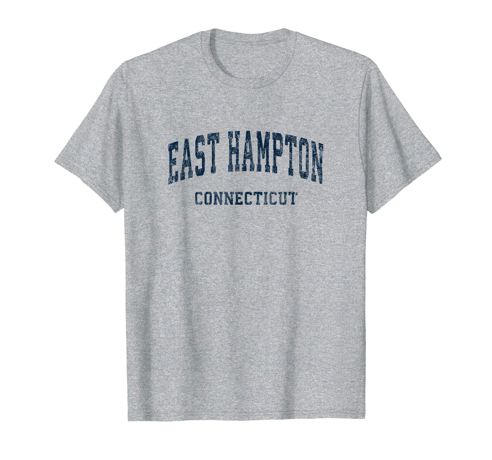 East Hampton Connecticut Ct Varsity T-Shirt - Minimalist Print Unisex - T-Shirt, Sweatshirt, Hoodie