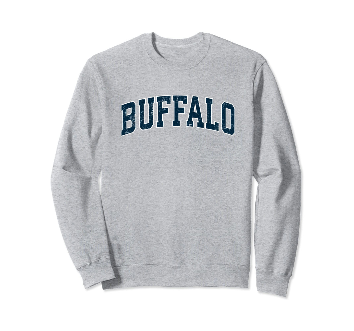 Buffalo New York Ny Varsity Sweatshirt - Minimalist Print for Adults - T-Shirt, Sweatshirt, Hoodie