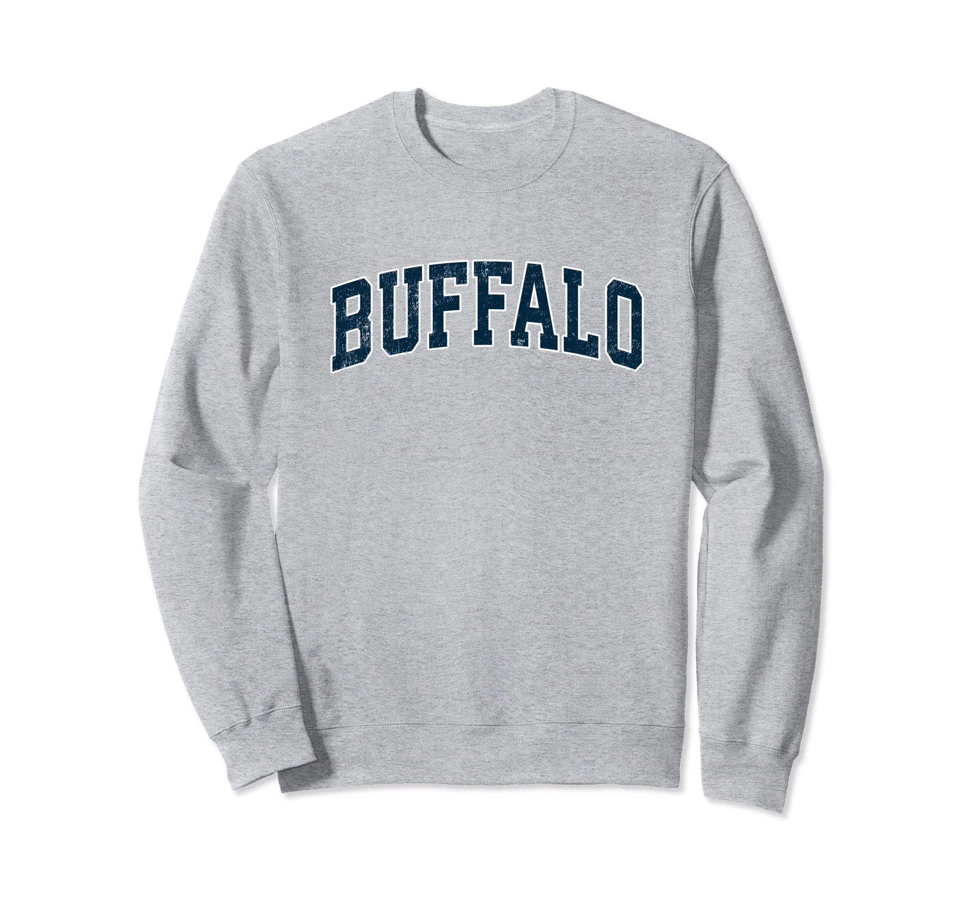 Buffalo New York Ny Varsity Sweatshirt - Minimalist Print for Adults - T-Shirt, Sweatshirt, Hoodie