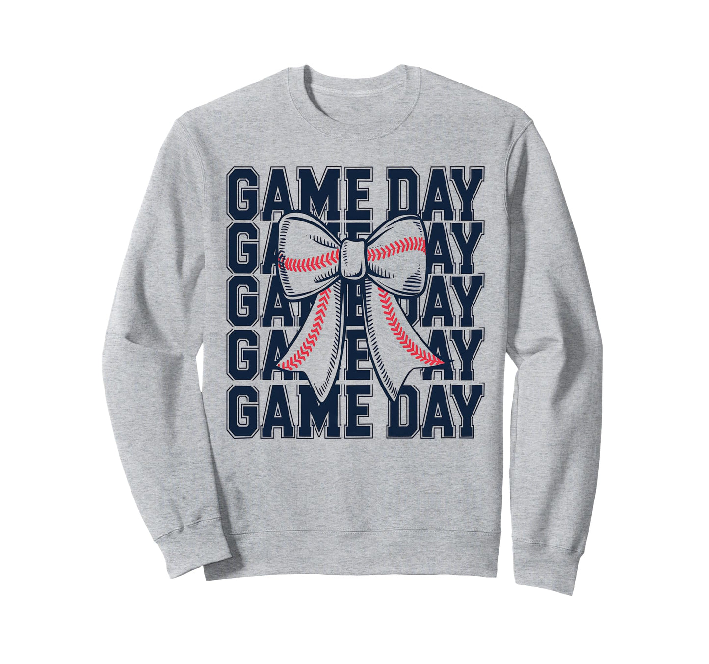 Game Day Baseball Mom Mother Sweatshirt - Trendy Graphic Men Women - T-Shirt, Sweatshirt, Hoodie