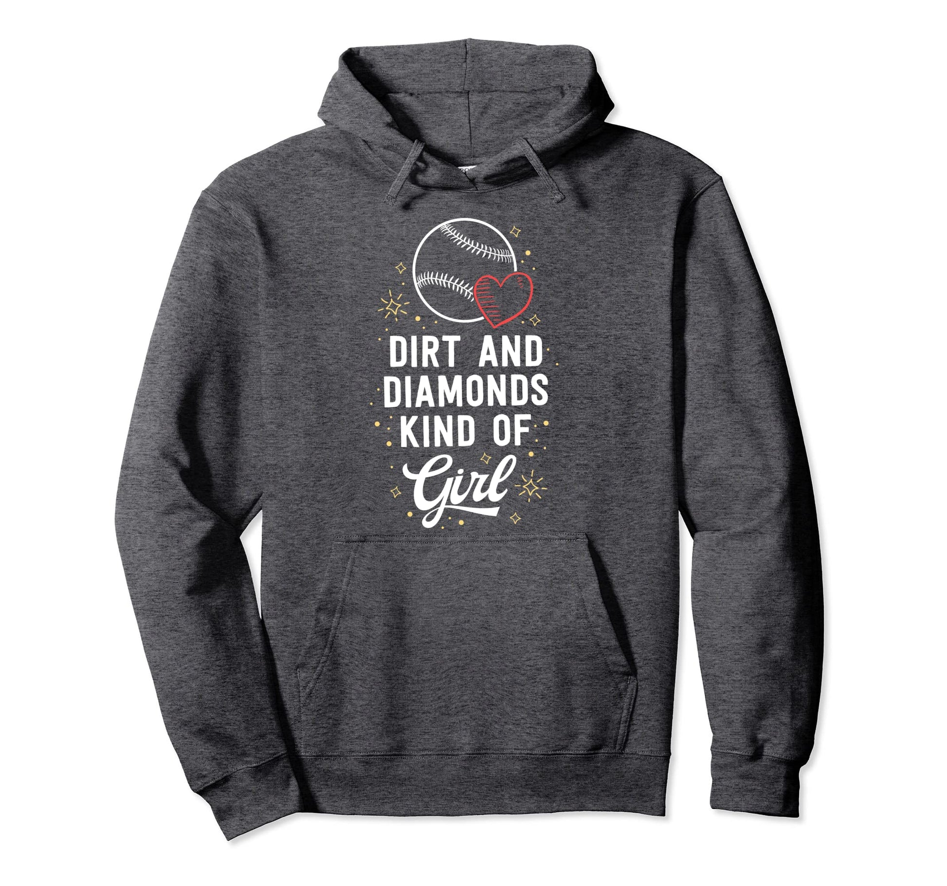 Baseball Dirt And Diamonds Child Hoodie - Casual Everyday Wear Men Women - T-Shirt, Sweatshirt, Hoodie