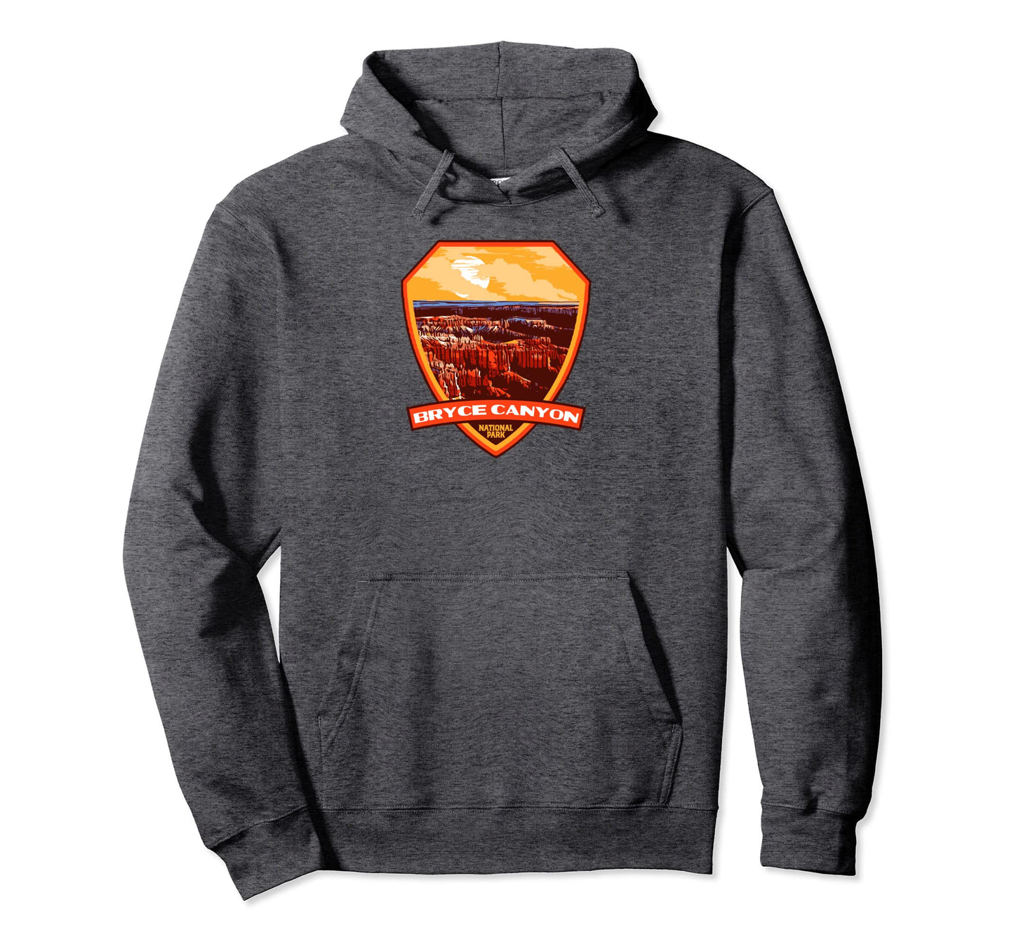 Bryce Canyon National Park Wpa Badge Hoodie - Trendy Graphic Men Women - T-Shirt, Sweatshirt, Hoodie