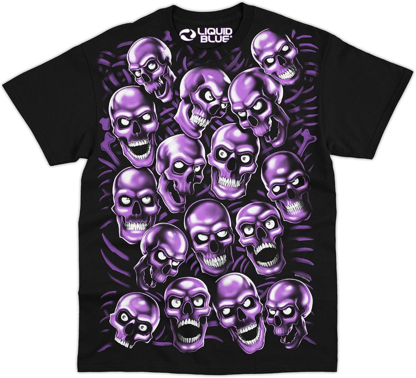 Skull Pile Graphic for Men Iconic Art Cotton Short - Adult & Kids T-Shirts, Sweatshirts & Hoodies apparel design preview 1