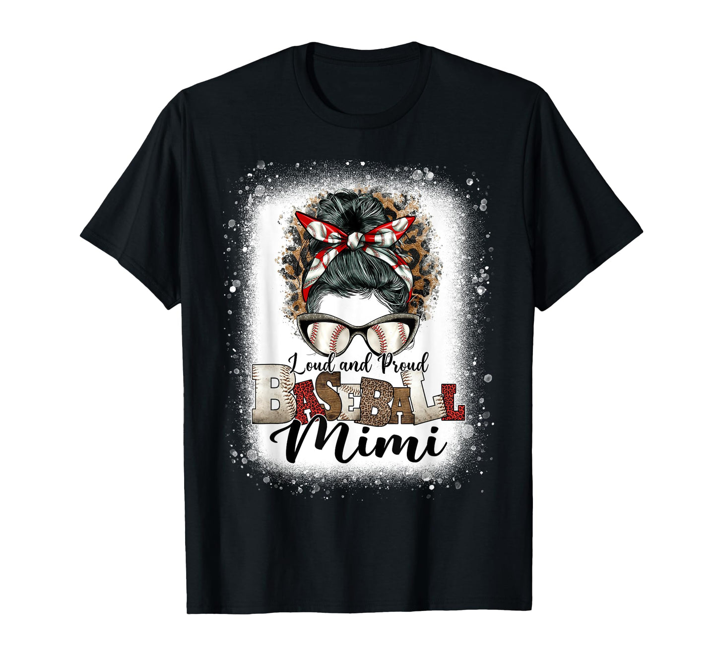 Loud Proud Baseball Mimi Life T-Shirt - Fun Novelty Design for Adults - T-Shirt, Sweatshirt, Hoodie