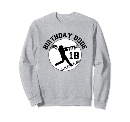 18 Year Old 18Th Birthday Sweatshirt - Casual Everyday Wear for Adults - T-Shirt, Sweatshirt, Hoodie
