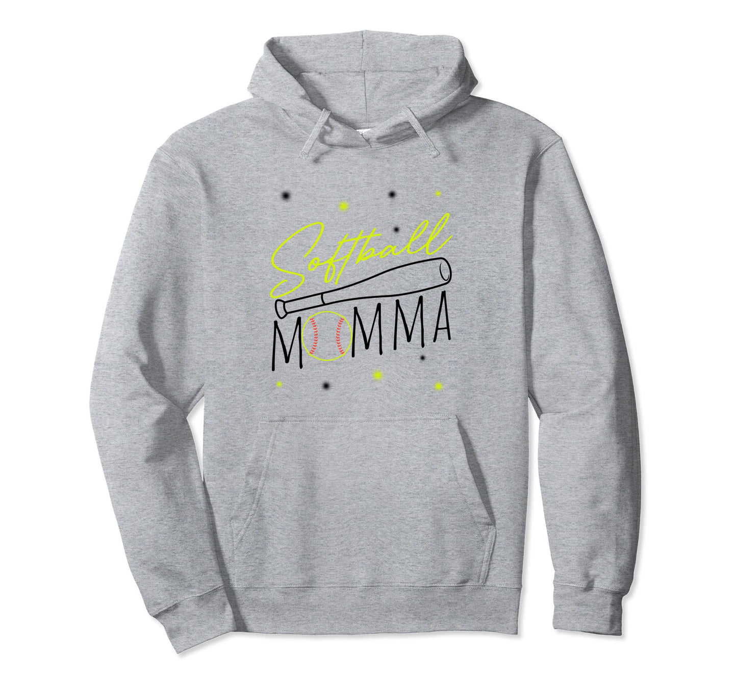 Softball Mom Sport Athlete Family Mothers Hoodie - Novelty Apparel Unisex - T-Shirt, Sweatshirt, Hoodie