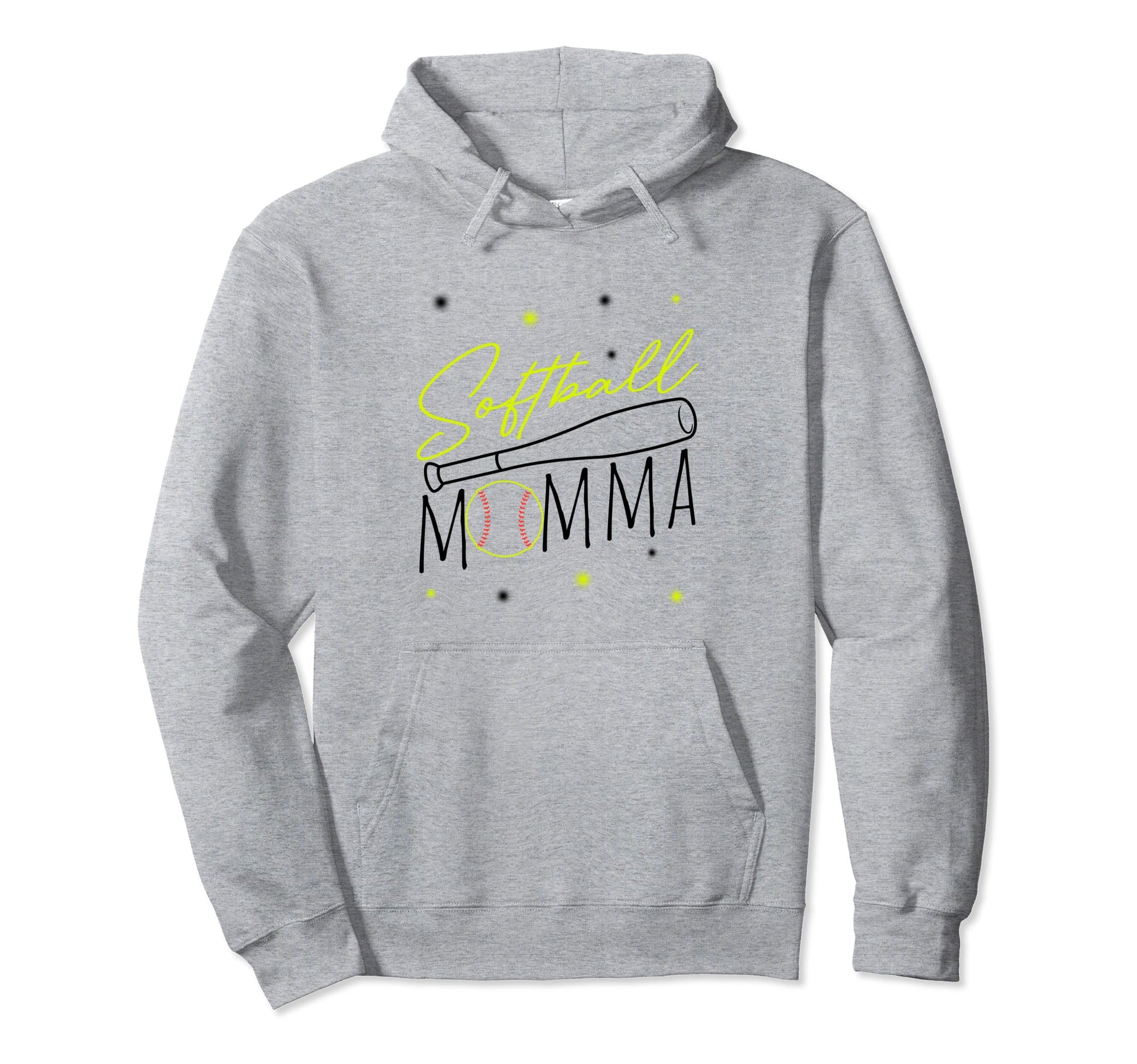 Softball Mom Sport Athlete Family Mothers Hoodie - Novelty Apparel Unisex - T-Shirt, Sweatshirt, Hoodie