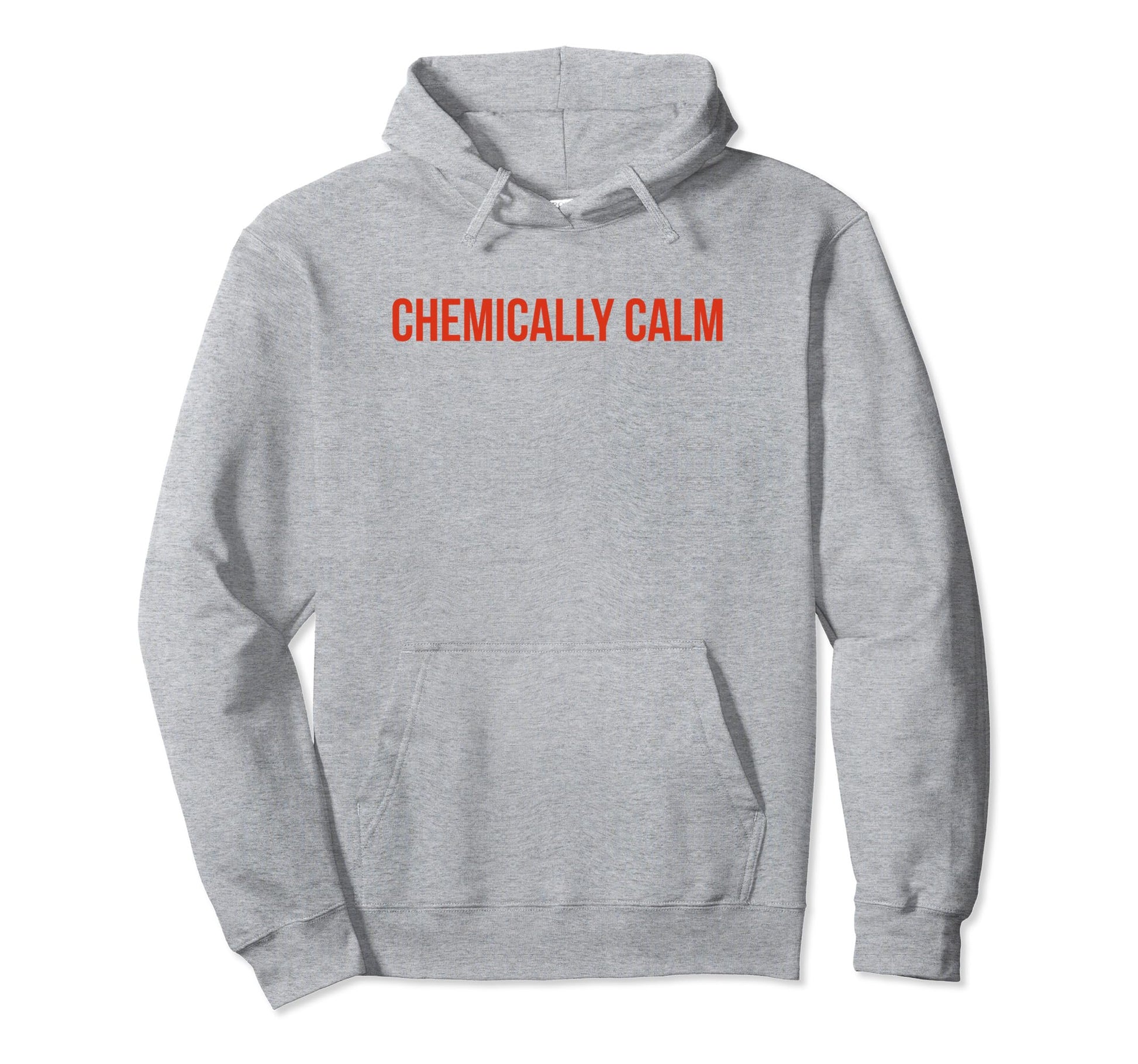 Chemically Calm Y2K Aesthetic Hoodie - Minimalist Print for Adults - T-Shirt, Sweatshirt, Hoodie