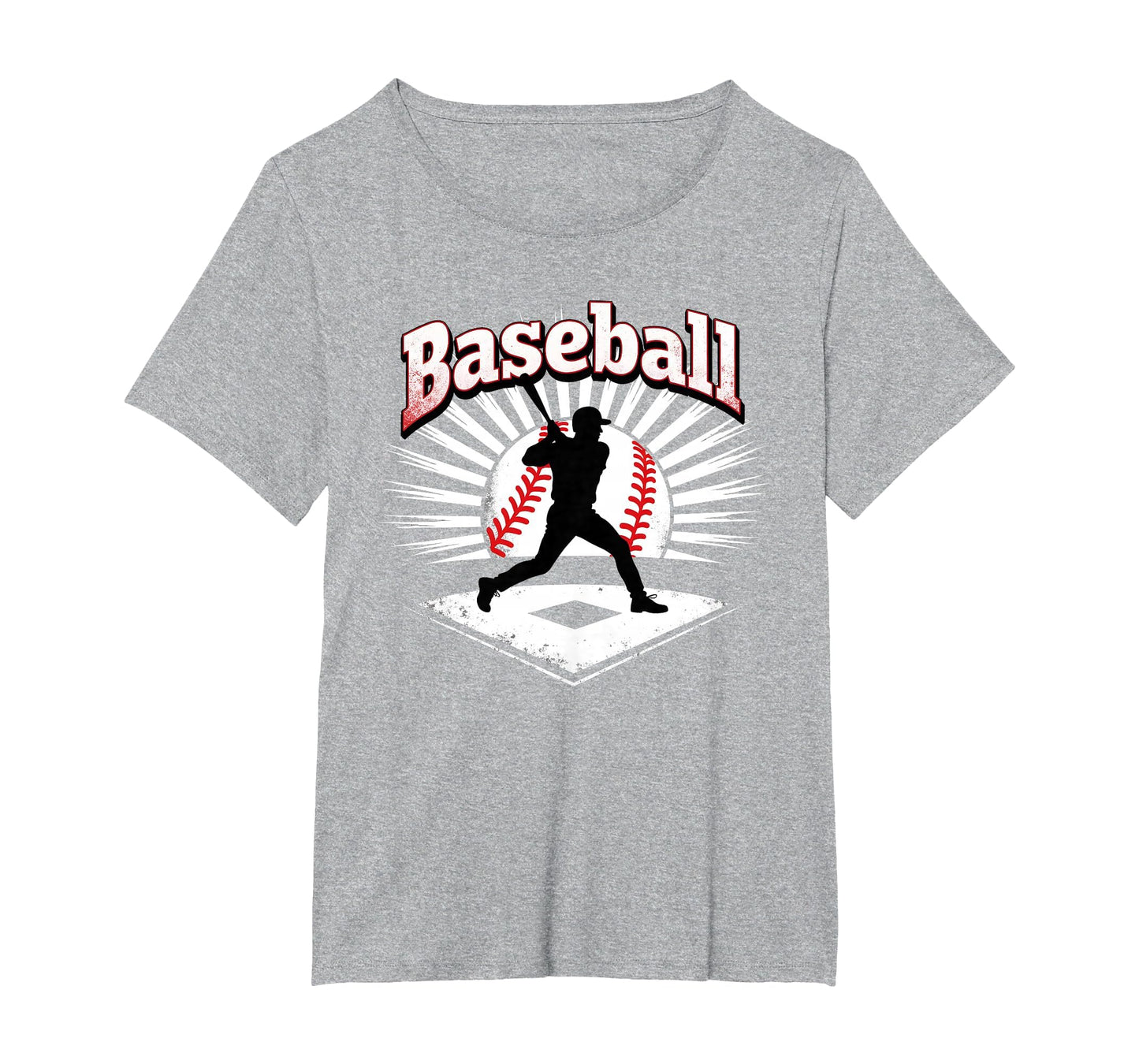 Baseball Slugger Home Run Hero Fan Gift T-Shirt - Graphic Print Men Women - T-Shirt, Sweatshirt, Hoodie