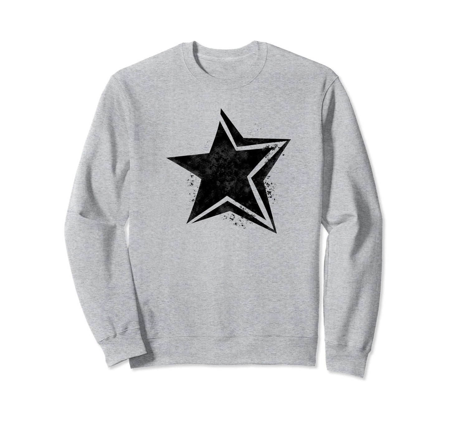 Early 2000S Cyber Y2K Star Downtown Sweatshirt - Graphic Print for Adults - T-Shirt, Sweatshirt, Hoodie