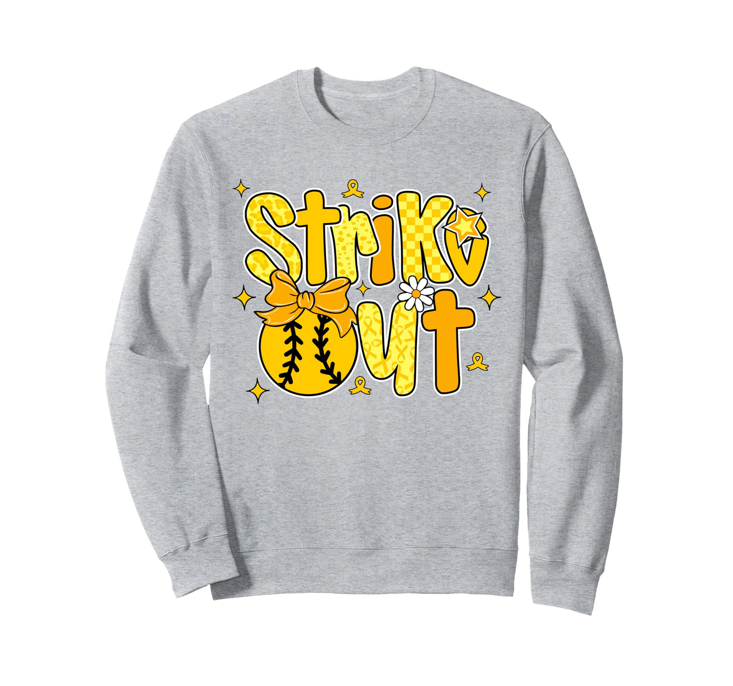Coquette Bow Baseball Softball Sweatshirt - Fun Novelty Design Unisex - T-Shirt, Sweatshirt, Hoodie