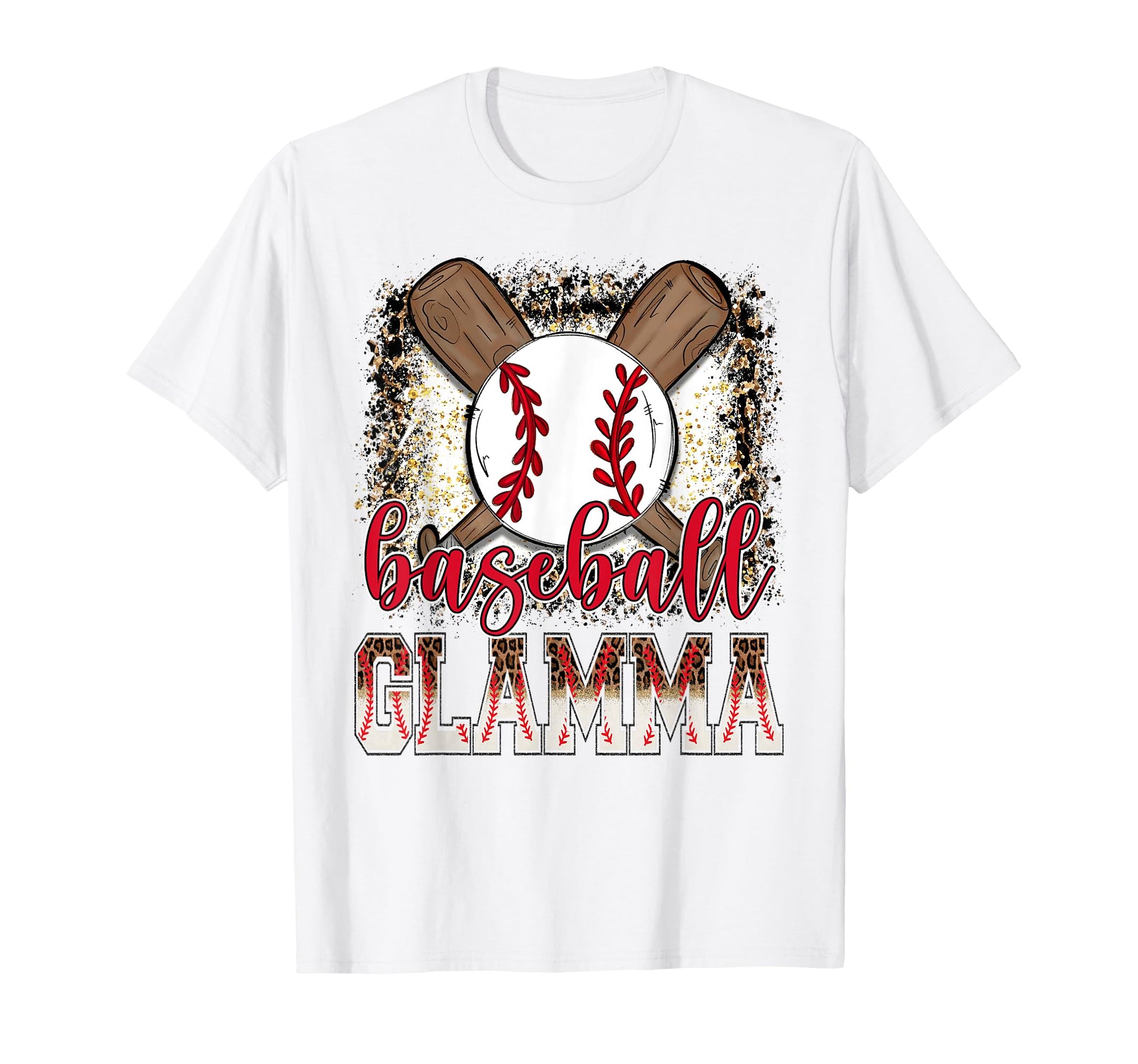 Baseball Glamma Leopard Proud Ball T-Shirt - Aesthetic Graphic Men Women - T-Shirt, Sweatshirt, Hoodie