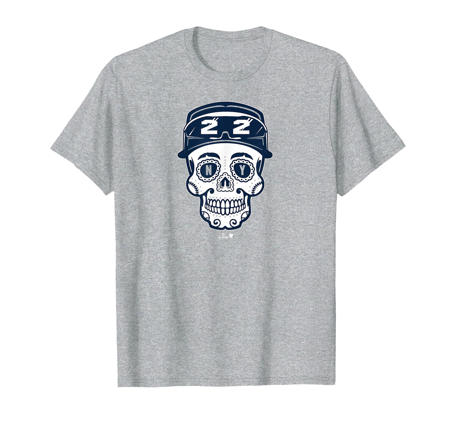 Juan Soto Sugar Skull New York Baseball T-Shirt - Graphic Print Unisex - T-Shirt, Sweatshirt, Hoodie