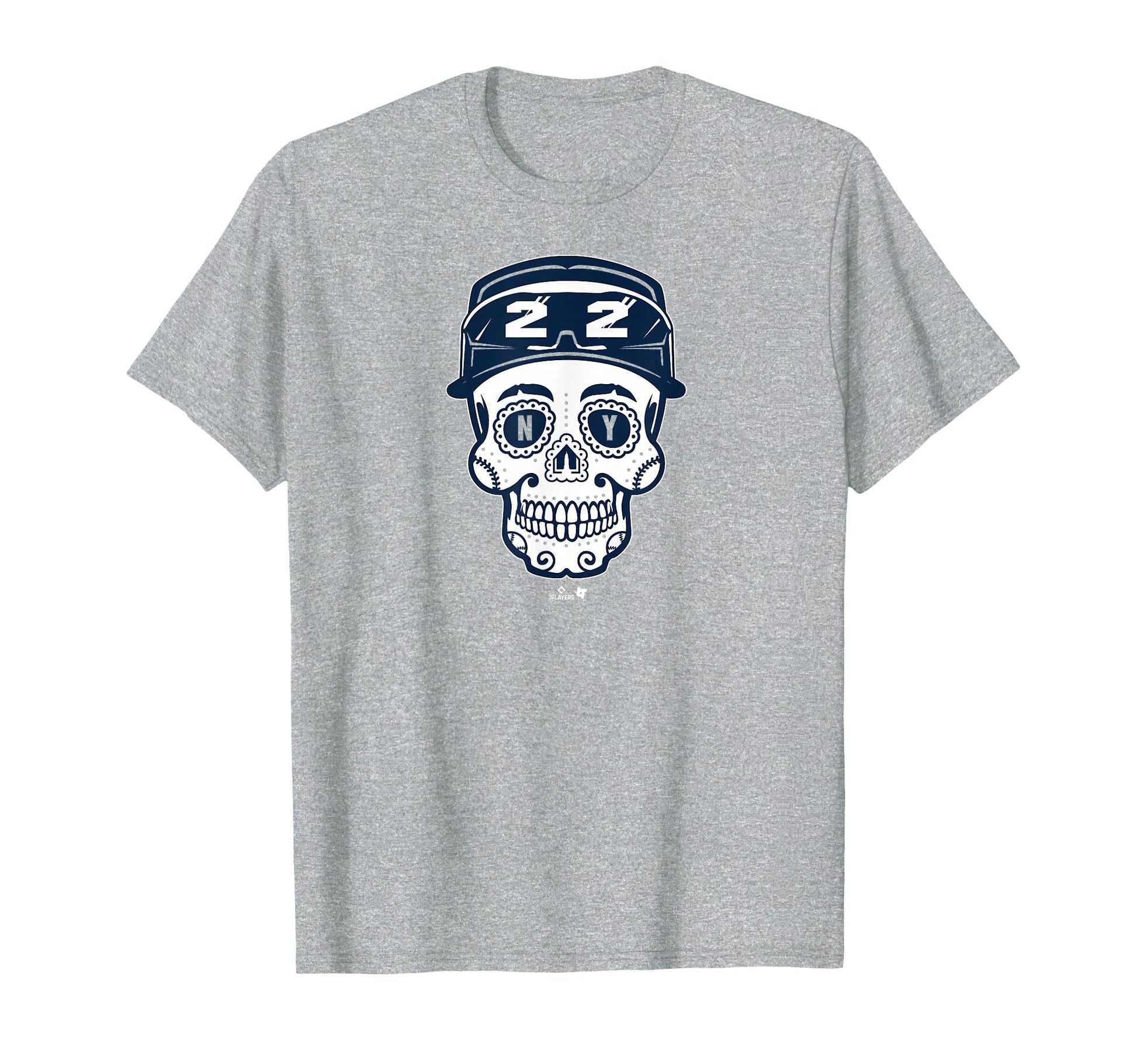 Juan Soto Sugar Skull New York Baseball T-Shirt - Graphic Print Unisex - T-Shirt, Sweatshirt, Hoodie