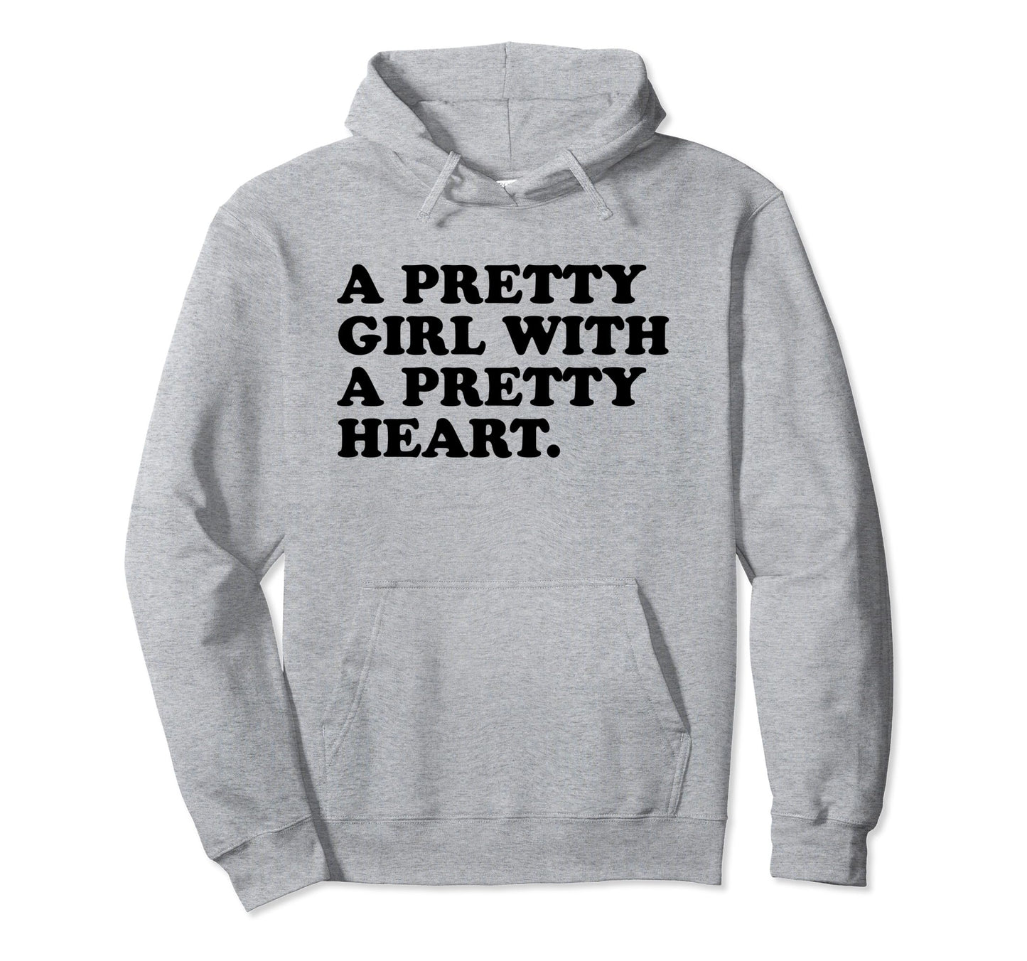 Pretty Pretty Heart Y2K Aesthetic Hoodie - Minimalist Print Men Women - T-Shirt, Sweatshirt, Hoodie