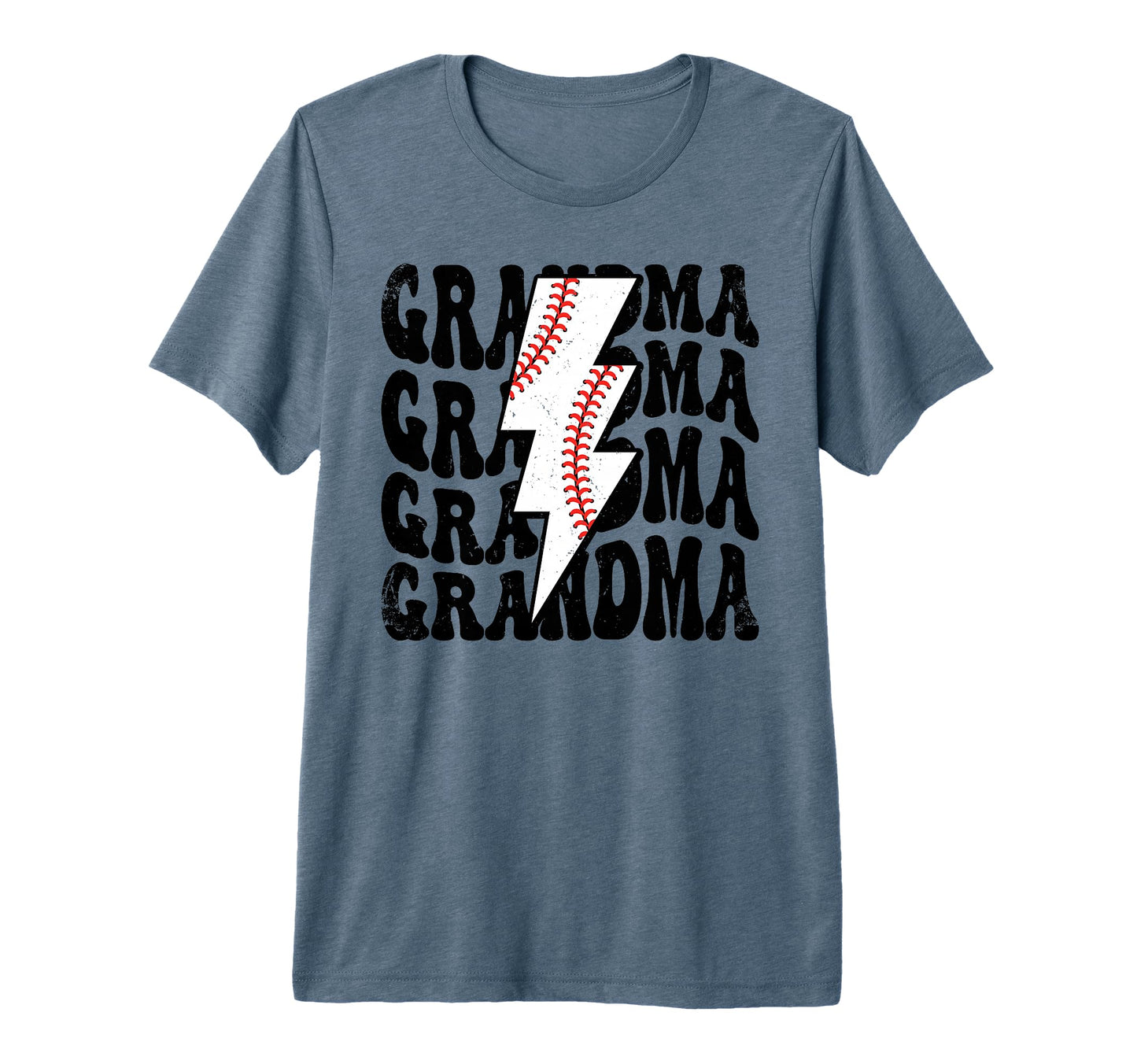 Lightning Groovy Proud Baseball Grandma T-Shirt - Trendy Graphic Men Women - T-Shirt, Sweatshirt, Hoodie