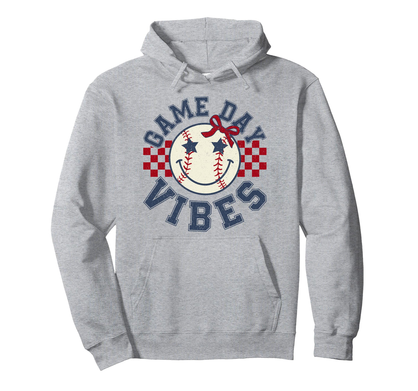 Game Day Vibes Baseball Coquette Hoodie - Casual Everyday Wear Men Women - T-Shirt, Sweatshirt, Hoodie